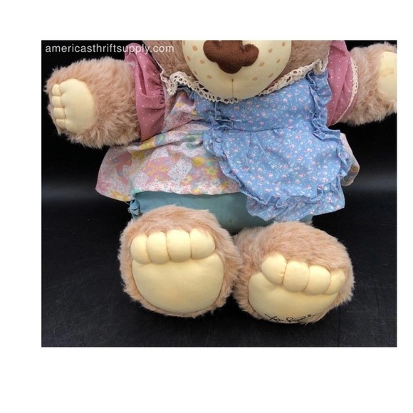 Vintage Furskins Teddy Bear Plush Toy Stuffed Animal Doll Dress Up Outfit - Picture 3 of 3